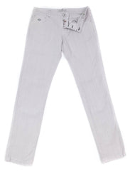 Luigi Borrelli Light Gray Pants - Super Slim - 36/52 - (CAR4051550)