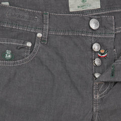 Luigi Borrelli Gray Solid Pants - Super Slim - 31/47 - (CARSS00711003)