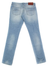 Luigi Borrelli Denim Blue Jeans - Super Slim - 34/50 - (CARSS03311646)