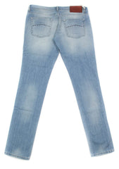 Luigi Borrelli Denim Blue Jeans - Super Slim - 35/51 - (CARSS03311646)