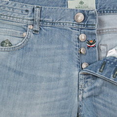 Luigi Borrelli Denim Blue Jeans - Super Slim - 32/48 - (CARSS03311646)