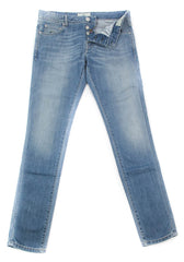 Luigi Borrelli Denim Blue Jeans - Super Slim - 32/48 - (CARSS03311653)