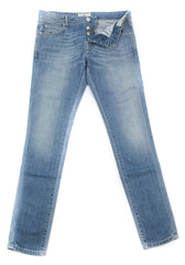Luigi Borrelli Denim Blue Jeans - Super Slim - 35/51 - (CARSS03311653)