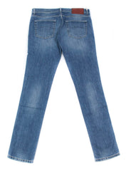 Luigi Borrelli Denim Blue Jeans - Super Slim - 42/58 - (CARSS14811648)