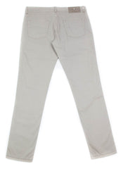 Luigi Borrelli Beige Solid Pants - Super Slim - 40/56 - (CARSS25810550)