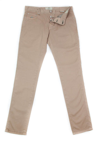 Luigi Borrelli Light Brown Pants - Super Slim - 40/56 - (CARSS29310543)