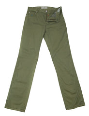 Borrelli Green Solid Pants - Full - 31/47 - (CHIJ03050)