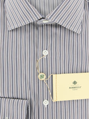 Luigi Borrelli Gray Shirt - Extra Slim - 16/41 - (EV638GIANNI)