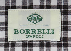 Luigi Borrelli Brown Shirt - Extra Slim - 15.75/40 - (EV410160STEFANO)