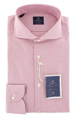 Luigi Borrelli Pink Shirt - Extra Slim - 15.75/40 - (EV06RC11280)