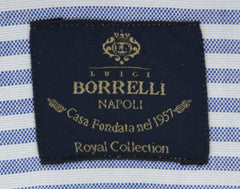 Luigi Borrelli Blue Shirt - Extra Slim - (EV061369BLU) - Parent