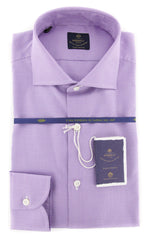 Luigi Borrelli Purple Shirt - Extra Slim - 15.5/39 - (EV06201881NANDO)