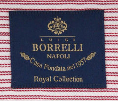 Luigi Borrelli Red Shirt - Extra Slim - (EV06402341STEFANO) - Parent