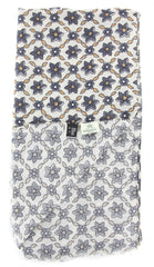 Luigi Borrelli Beige Floral Long Scarf - 26" x 76" - (FI120301)