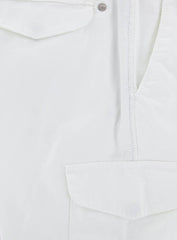 Luigi Borrelli White Solid Pants - Super Slim - 31/47 - (FORIA25810500)