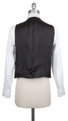 Luigi Borrelli Gray Wool Shephard's Check Vest - (LBVEST12160) - Parent