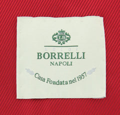 Luigi Borrelli Red Wool Micro-Houndstooth Vest - (LBVEST170240) - Parent