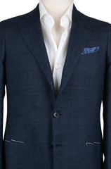 Luigi Borrelli Blue Linen Blend Sportcoat - (LBSPT169370) - Parent