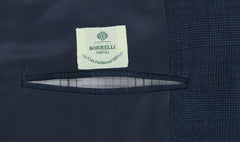Luigi Borrelli Blue Linen Blend Sportcoat - (LBSPT169370) - Parent