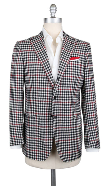 Luigi Borrelli Red Cashmere Sportcoat - (LBSPTC132090) - Parent