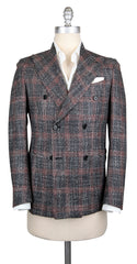Luigi Borrelli Blue Wool Blend Check Sportcoat - 36/46 - (LBSPT206132)