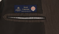 Luigi Borrelli Brown Wool Striped Sportcoat - (LBSPT512502339) - Parent