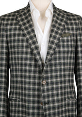 Luigi Borrelli Green Wool Blend Sportcoat - (LBSPT138750) - Parent