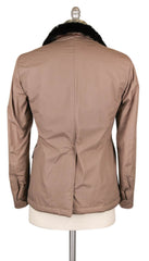 Luigi Borrelli Brown Jacket - Size 40 (US) / 50 (EU) - (OW01101G00160X3)