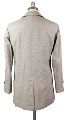 Luigi Borrelli Brown Shephard's Check Jacket - 40/50 - (OW2101G100660)