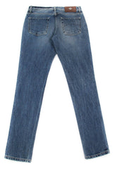Luigi Borrelli Denim Blue Jeans - Super Slim - 33/49 - (PARJ0084C)