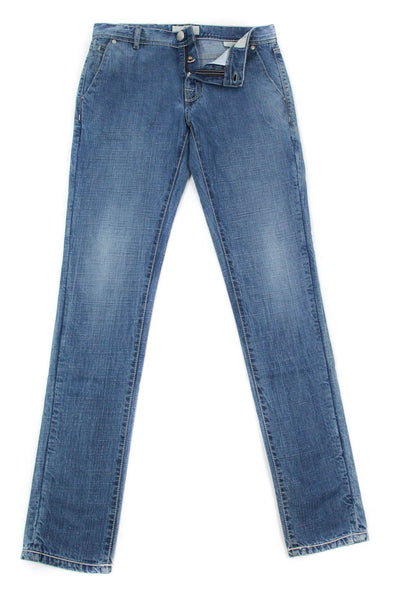 Luigi Borrelli Denim Blue Jeans - Super Slim - 33/49 - (PARJ01201M)