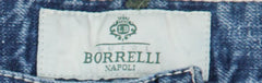 Luigi Borrelli Denim Blue Jeans - Super Slim -  33/49 - (PARJ01201M)