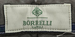 Luigi Borrelli Brown Solid Pants - Super Slim - 31/47 - (PET2221-0552)