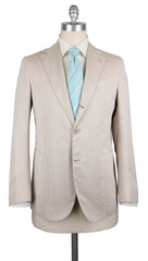 Luigi Borrelli Beige Virgin Wool Suit - 40/50 - (SA9191712)