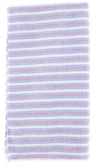 Luigi Borrelli Blue Striped Long Scarf - 66" x 27" - (LBSS12192)