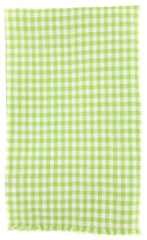 Luigi Borrelli Green Check Long Scarf - 27" x 70" - (LBSS1256)