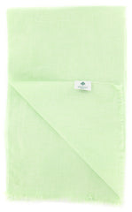 Luigi Borrelli Green Micro-Check Long Scarf - 60" x 27" - (LBSS1270)