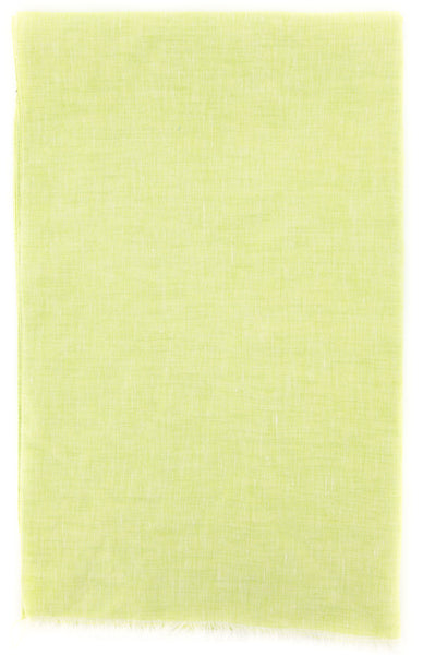 Luigi Borrelli Green Solid Long Scarf - 58" x 27" - (LBSS121)