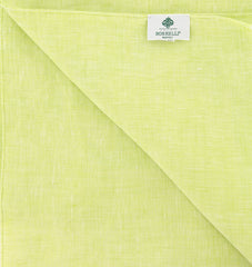 Luigi Borrelli Green Solid Long Scarf - 58" x 27" - (LBSS121)