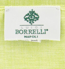 Luigi Borrelli Green Solid Long Scarf - 58" x 27" - (LBSS121)
