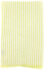 Luigi Borrelli Green Striped Long Scarf - 74" x 27" - (LBSS1274)