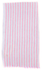 Luigi Borrelli Light Blue Striped Long Scarf - 72" x 27" - (LBSS12139)