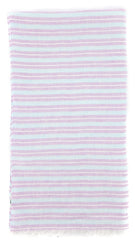 Luigi Borrelli Lavender Purple Striped Long Scarf - 60" x 27" - (LBSS1282)