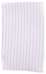 Luigi Borrelli Light Blue Striped Long Scarf - 27" x 66" - (LBSS1294)