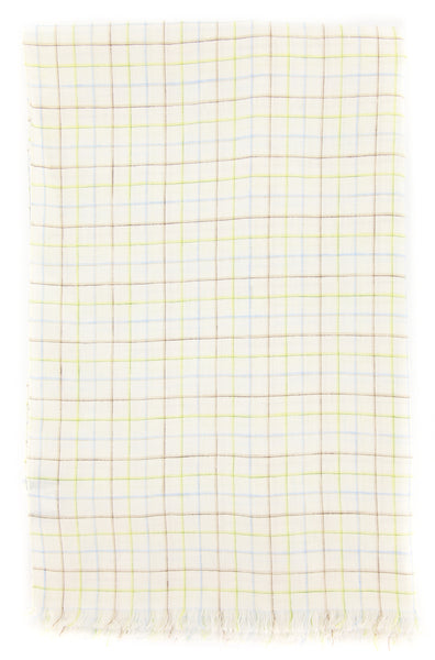 Luigi Borrelli Multi-Colored Check Long Scarf - 54" x 27" - (LBSS1268)