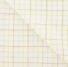 Luigi Borrelli Multi-Colored Check Long Scarf - 54" x 27" - (LBSS1268)