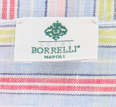 Luigi Borrelli Multi-Colored Striped Long Scarf - 58" x 27" - (LBSS12167)