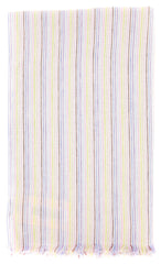 Luigi Borrelli Multi-Colored Striped Long Scarf - 64" x 27" - (LBSS12173)