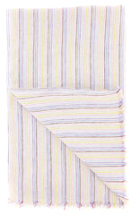 Luigi Borrelli Multi-Colored Striped Long Scarf - 64" x 27" - (LBSS12173)