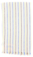 Luigi Borrelli Multi-Colored Striped Long Scarf - 64" x 27" - (LBSS12188)
